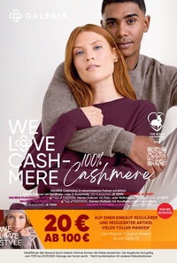 GALERIA Karstadt Kaufhof Prospekt - Angebote ab 17.09.