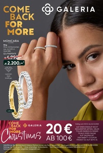 GALERIA Karstadt Kaufhof Prospekt - Christmas is coming