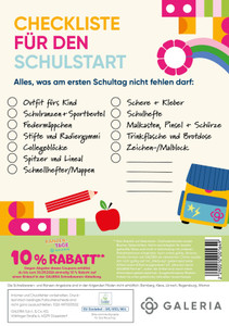 GALERIA Karstadt Kaufhof Prospekt - Grosser Ranzenmarkt