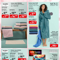 GALERIA Karstadt Kaufhof Prospekt - Handtücher