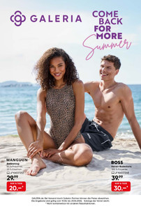 GALERIA Karstadt Kaufhof Prospekt - WE LOVE SUMMER