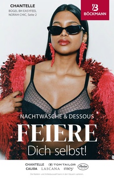 Böckmann Modehaus Prospekt - Nachtwäsche & Dessous - Seite 1