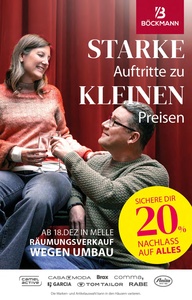 Böckmann Modehaus Prospekt - Angebote ab 18.12.