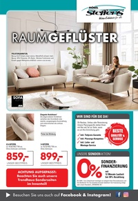 Möbel Steffens Prospekt - RAUMGEFLÜSTER