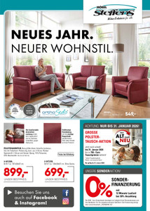 Möbel Steffens Prospekt - NEUES JAHR. NEUER WOHNSTIL.