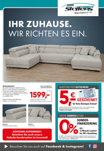 Möbel Steffens Prospekt - IHR ZUHAUSE. WIR RICHTEN ES EIN.