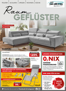 Möbel Steffens Prospekt - Raumgeflüster