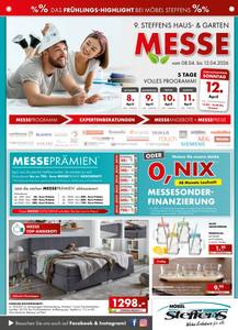 Möbel Steffens Prospekt - Haus- und Gartenmesse