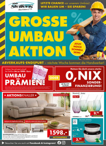 Möbel Steffens Prospekt - Umbau-Aktion