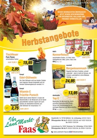 Landmarkt Faas Prospekt - Herbstangebote