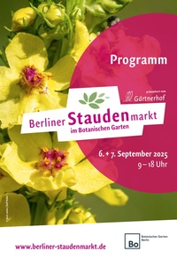 Berliner Staudenmarkt Prospekt - Herbst-Staudenmarkt