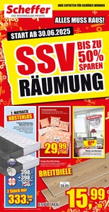 Scheffer Prospekt - Scheffer Stadthagen SSV Räumung