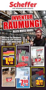 Scheffer Prospekt - Inventur Räumung