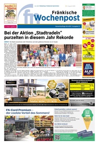 Fränkische Wochenpost Prospekt - Fränkische Wochenpost D