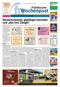 Fränkische Wochenpost Prospekt - Fränkische Wochenpost D