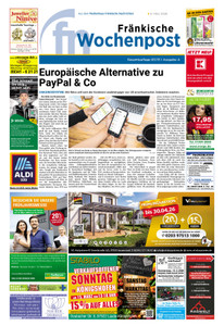 Fränkische Wochenpost Prospekt - Fränkische Wochenpost A