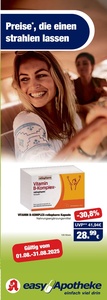 easyApotheke Prospekt - Easy Apotheke Angebote August