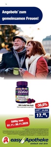easyApotheke Prospekt - Easy Apotheke Angebote November