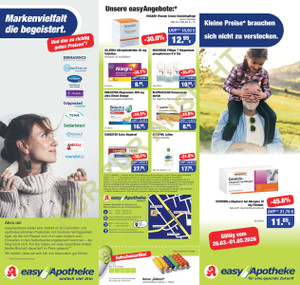 easyApotheke Prospekt - April-Angebote