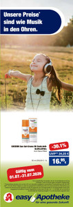 easyApotheke Prospekt - Angebote 1.7.-31.7.