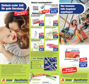 easyApotheke Prospekt - Flyer August