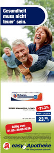 easyApotheke Prospekt - Easy Apotheke Angebote September