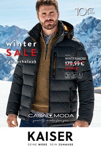 Mode & Wohnen Kaiser Prospekt - Casa Moda Winter Sale