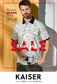 Mode & Wohnen Kaiser Prospekt - Casa Moda Summer Sale