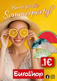 EuroShop Prospekt - Sommerparty