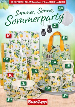 EuroShop Prospekt - Sommerparty