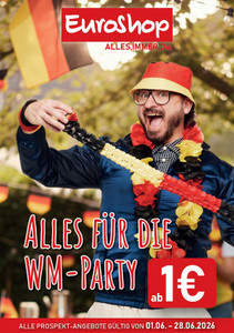 EuroShop Prospekt - WM-Party