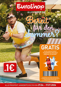 EuroShop Prospekt - Sommer 2026