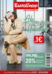 EuroShop Prospekt - Ab in den Urlaub