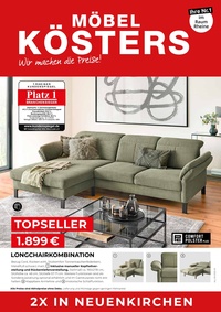 Möbel Kösters Prospekt - Wir machen die Preise