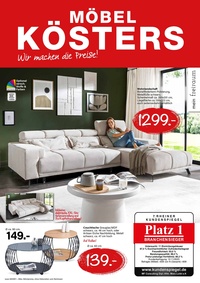 Möbel Kösters Prospekt - Wir machen die Preise
