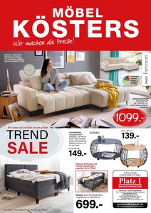 Möbel Kösters Prospekt - Trend SALE