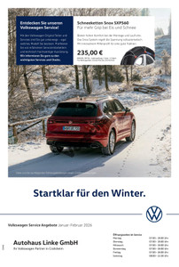 Autohaus Linke Prospekt - 2025/52 | Autohaus Linke_VW Startklar für den Winter