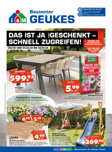 Baucenter Geukes Prospekt - Angebote ab 04.05.