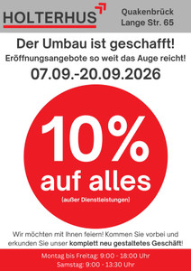 Schuhe & Sport Holterhus Prospekt - Angebote ab 05.09.