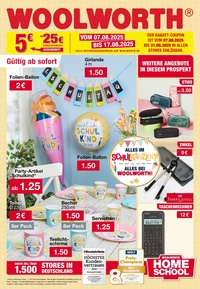 Woolworth Prospekt - Angebote ab 11.08 Schule V4