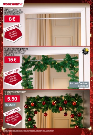 Vorschau des Woolworth Prospekts - Weihnachtsbaum & Schmuck, Seite 18
