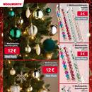 Woolworth Prospekt - Günstige Weihnachtsdeko für ein stimmungsvolles Fest Angebote