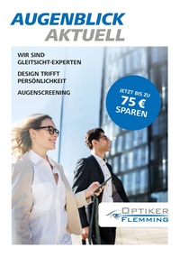 Optiker Flemming Prospekt - Augenblick Aktuell