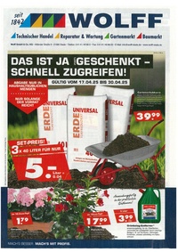 Wolff Prospekt - Das ist ja geschenkt - Schnell zugreifen!