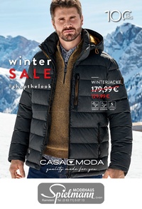 Spielmann Modehaus Prospekt - Casa Moda Wintersale