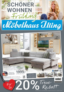 Möbelhaus Illing Prospekt - Schöner wohnen - Frühling