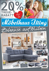 Möbelhaus Illing Prospekt - 20% Treuerabatt