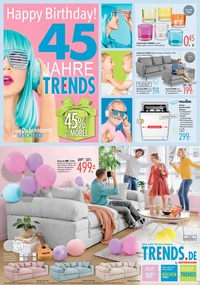 Trends Prospekt - 45 Jahre Trends