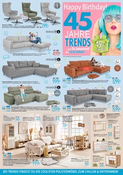Trends Prospekt - 45 Jahre Trends