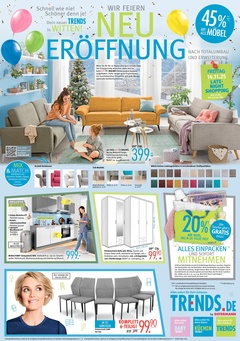 Trends Prospekt - Angebote ab 08.11. - Seite 1